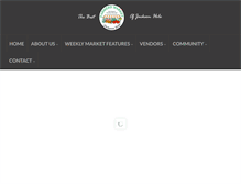 Tablet Screenshot of jacksonholefarmersmarket.com